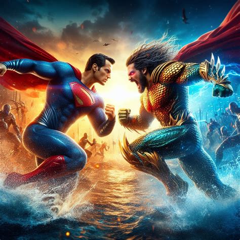 Superman vs Aquaman by Buffy2ville on DeviantArt