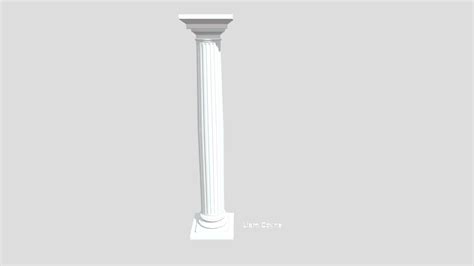 Doric Pillar - Download Free 3D model by lcoyne [f5be847] - Sketchfab