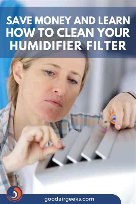 How to Clean a Humidifier Filter