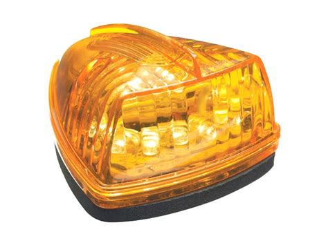 G5053, Grote Amber Hi Count School Bus Wedge LED Marker Light