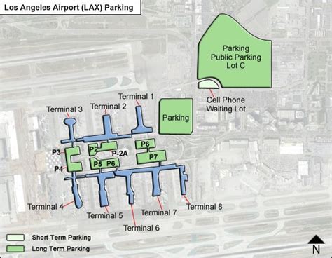 Los Angeles Airport Parking | LAX Airport Long Term Parking Rates & Map