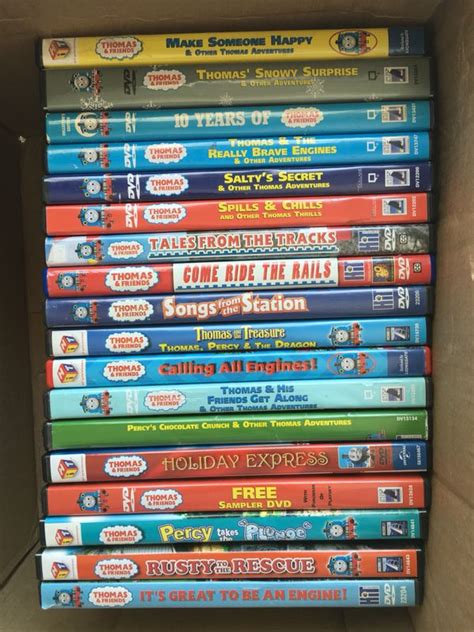 My Thomas Dvd Collection