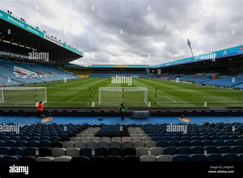 General view inside Elland Road Stadium ahead of today's game in Leeds ...