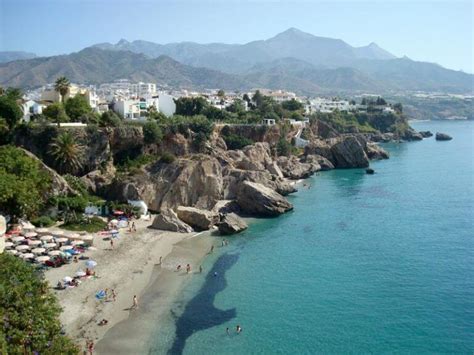 | The three best beaches of the Costa del Sol within the region of Málaga.