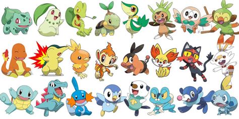 Mix · All Pokemon Starters by Generation