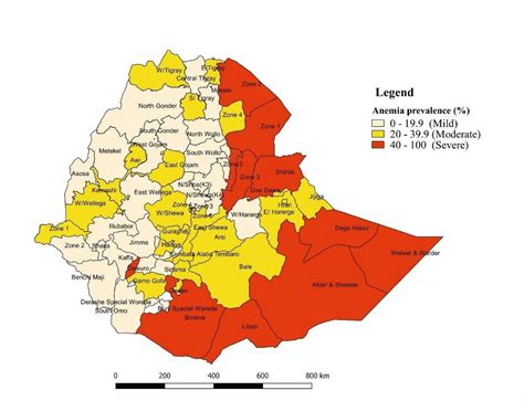 Oromia Region Map Of Ethiopia Regions And Woredas