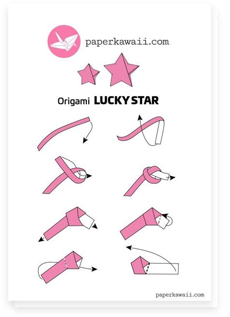 Pin by : luli ! on ♡ ¡¡ diy ⁎⁺˳ ༚ | Origami lucky star, Origami easy ...