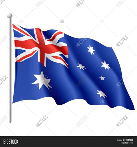 Flag Australia. Vector & Photo (Free Trial) | Bigstock