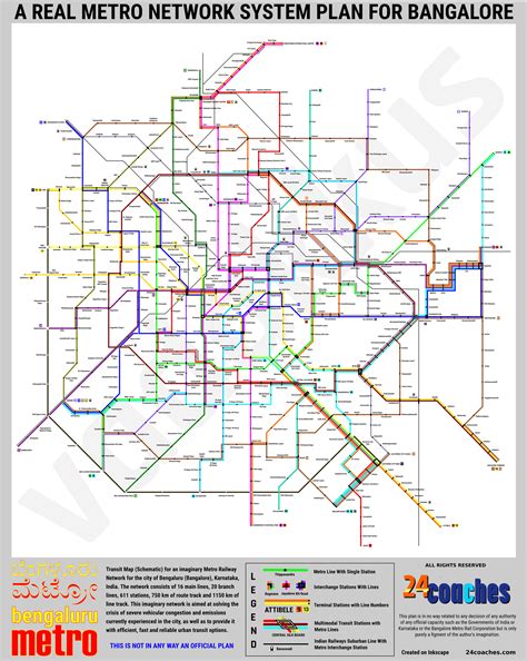 Namma Metro! A Conceptual Dream For a Real Bangalore Metro Network – 24 ...