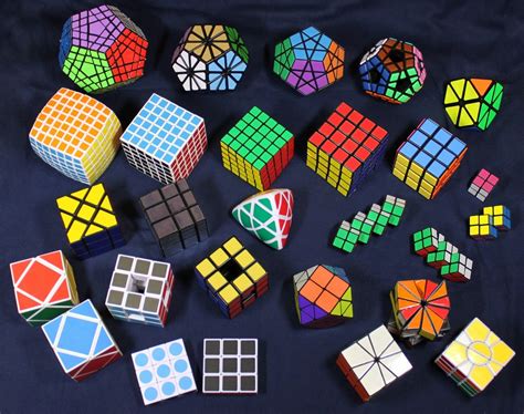 Rubik's Cube Collection jigsaw puzzle in Macro puzzles on ...