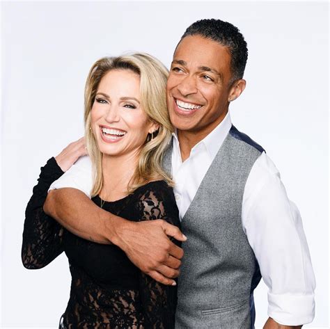 Amy Robach and T.J. Holmes’ exes, Andrew Shue and Marilee Fiebig, are ...