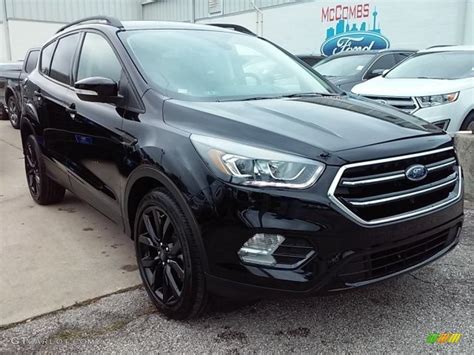 2017 Shadow Black Ford Escape Titanium #113900614 Photo #16 | GTCarLot ...