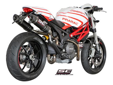 Ducati Monster 696 / 796 / 1100 GP-TECH Exhaust by SC-Project