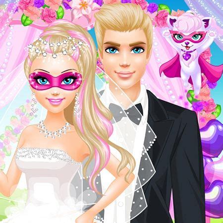 Super Barbie Luxury Wedding Game | Free girl games, Luxury wedding ...