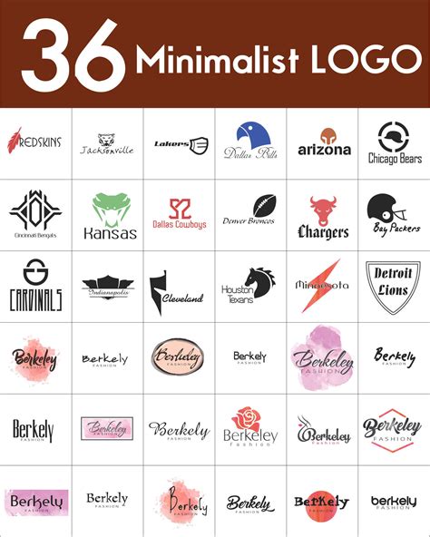 36 Minimalist Logo Pack 2 By Creative Mount | TheHungryJPEG