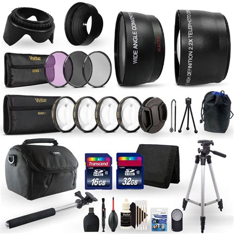 All in One Ultimate Accessory Kit for Canon EOS Rebel T3i Digital SLR ...