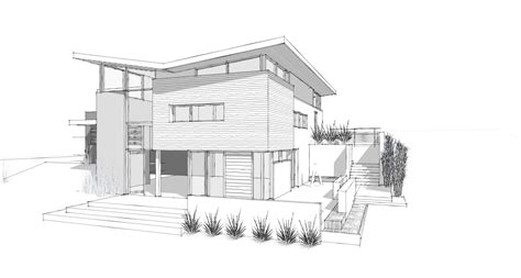 Modern House Architecture Sketch Architectural Cozy 2 On Home Design ...