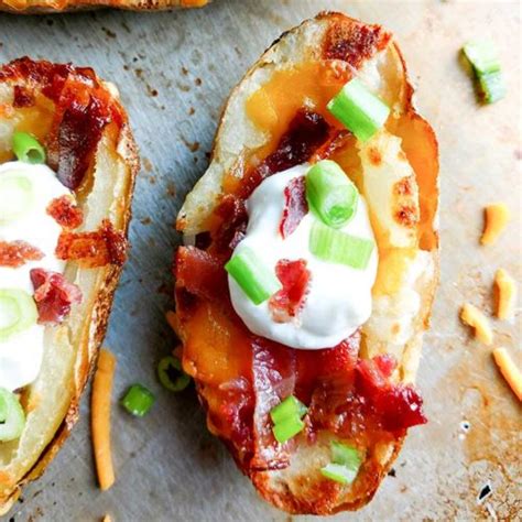 Cheese and Bacon Potato Skins - On The Go Bites