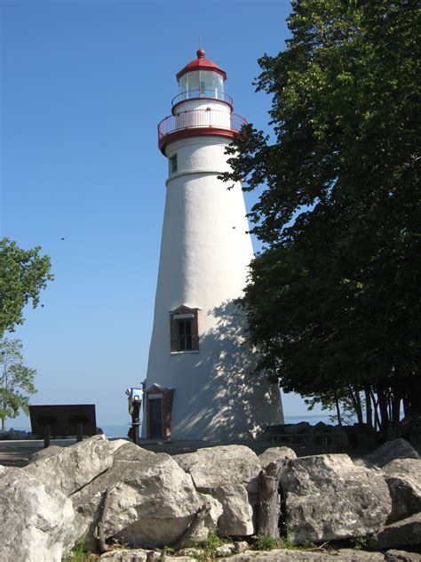 Marblehead Lighthouse in Ohio is one of Lake Erie's best known and most ...