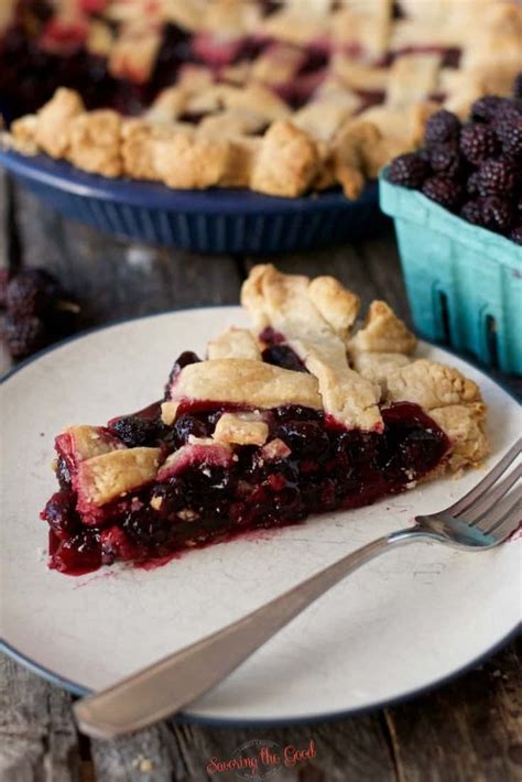 Black Raspberry Pie Recipe – Savoring The Good®