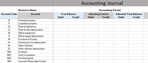 Accounting General Journal Template — db-excel.com