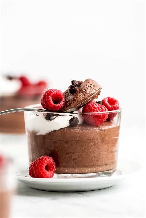 chocolate-mousse-raspberries-2 - Garnish & Glaze