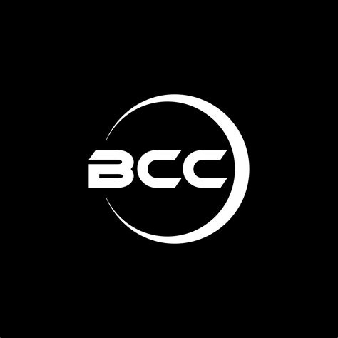 BCC letter logo design in illustration. Vector logo, calligraphy ...