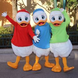 Huey, Dewey, and Louie Costumes Through the Years | Disney Wiki | Fandom