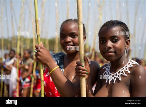 Zulu Reed Dance Bathing