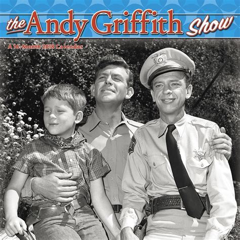 2018 The Andy Griffith Show Wall Calendar, Classic TV by ACCO Brands ...