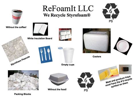 Polystyrene recycling can remind people not everything should be ...