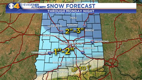 Tracking snow for central Indiana; Winter Weather Advisory expanded ...