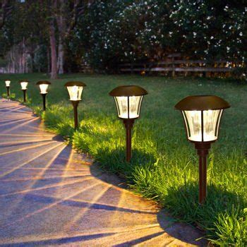 Alpan 10192 8 LED Pathway Solar Lights, One Size, Oil Rubbed Bronze ...