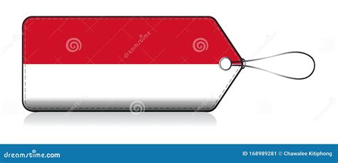 Monaco Emoji Flag, Label of Product Made in Monaco Stock Vector ...