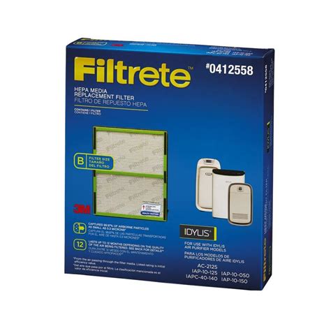 Filtrete Idylis Replacement- B HEPA Air Purifier Filter at Lowes.com