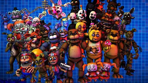 √ All Of The Five Nights At Freddy's Characters