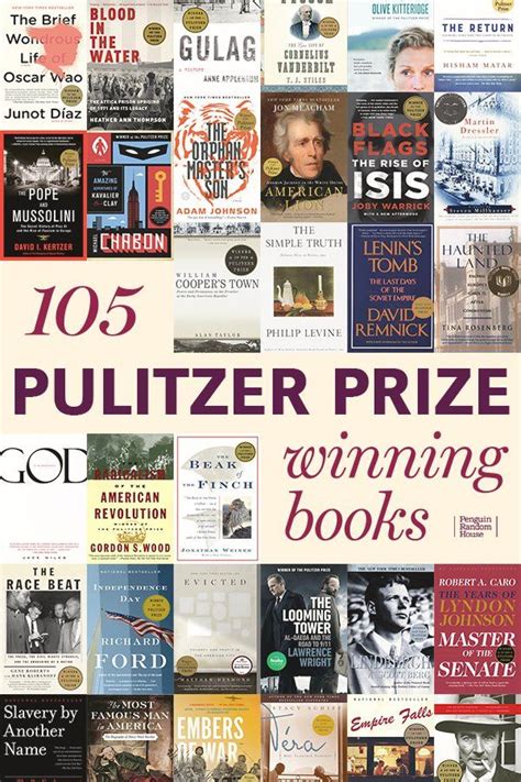 Pulitzer Prize Winning Books and Authors | Penguin Random House ...