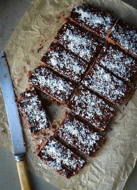 Healthy Chocolate Coconut Slice | Well Nourished