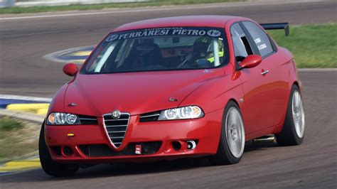 Alfa Romeo 156 V6 3.0 Busso - Pure engine sound on track & on board ...