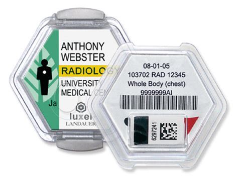 dosimetry - dosimeter badge - film badge - R. M. Wester & Associates, Inc.