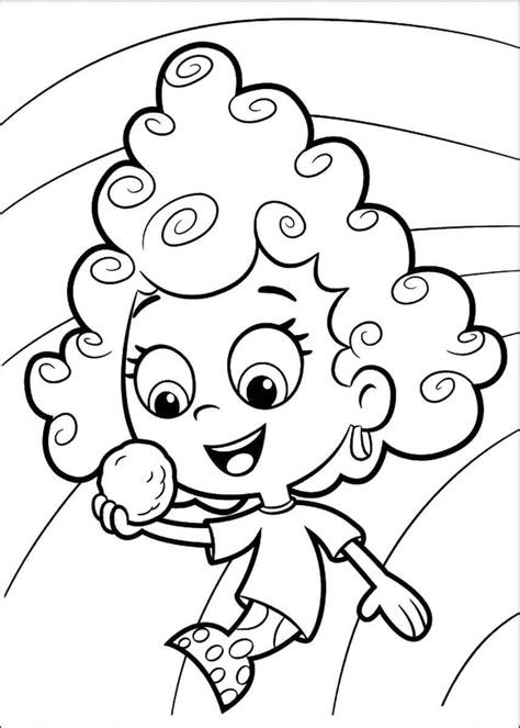 25 Free Printable Bubble Guppies Coloring Pages