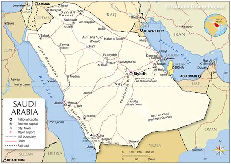 Saudi Arabia In Map - Ardisj Michelle