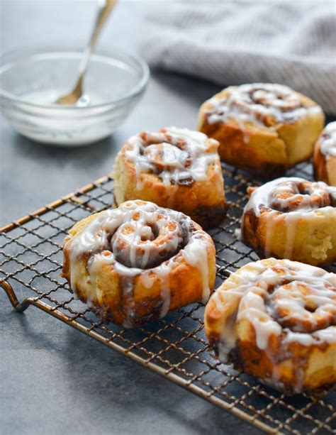 Quick Cinnamon Buns with Buttermilk Glaze - Once Upon a Chef