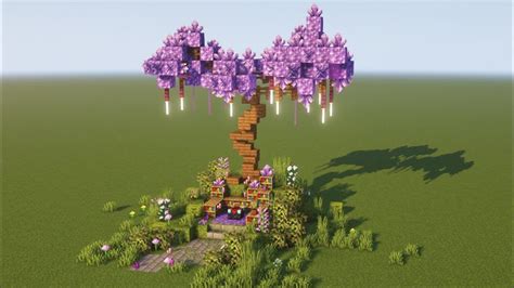 Minecraft: Enchanting Room Design | Fantasy Tree Build Tutorial ...