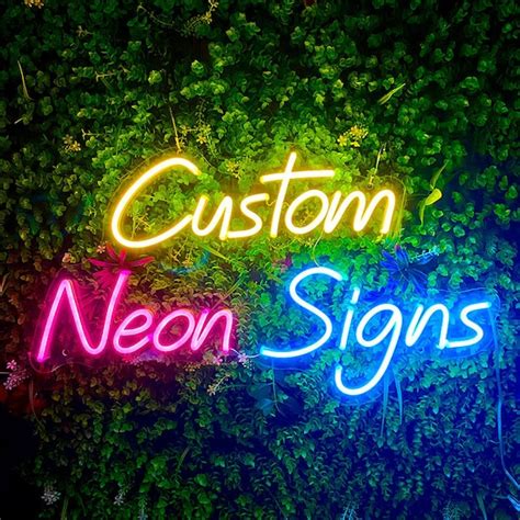 Custom LED Neon Signs for Wedding Personalize Neon Light for | Etsy