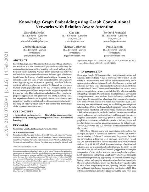 Knowledge Graph Embedding using Graph Convolutional Networks with ...