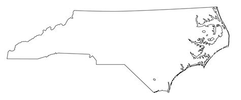 Free North Carolina Outline Png, Download Free North Carolina Outline ...