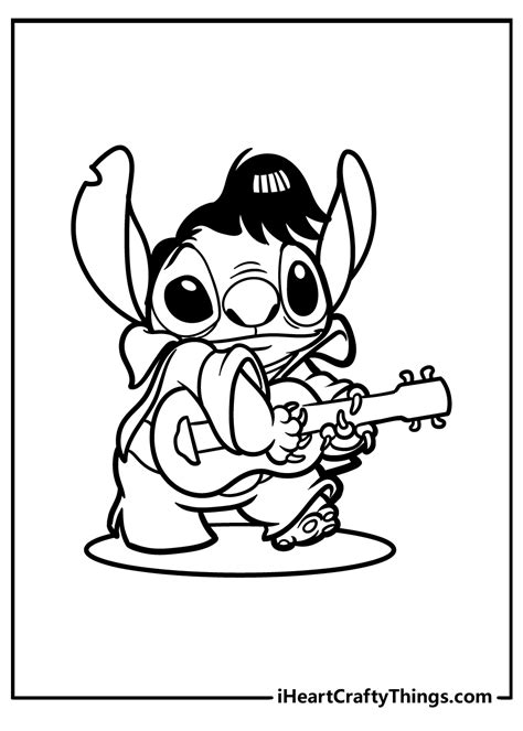 Nice Lilo And Stitch Coloring Pages Stitch Coloring Pages Stitch ...