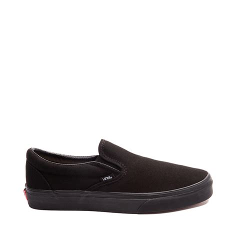 Vans Slip-On Skate Shoe - Black Monochrome | Journeys