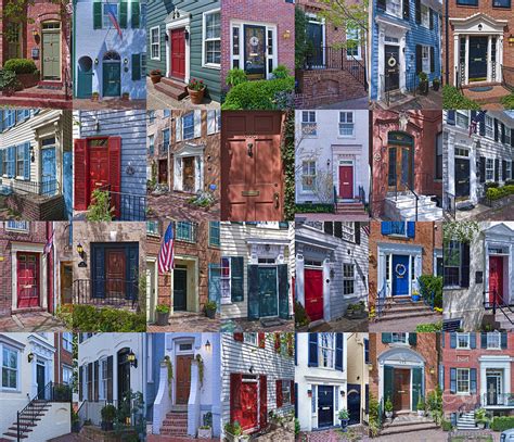 Old Town Alexandria Historic Doors Photograph by David Zanzinger